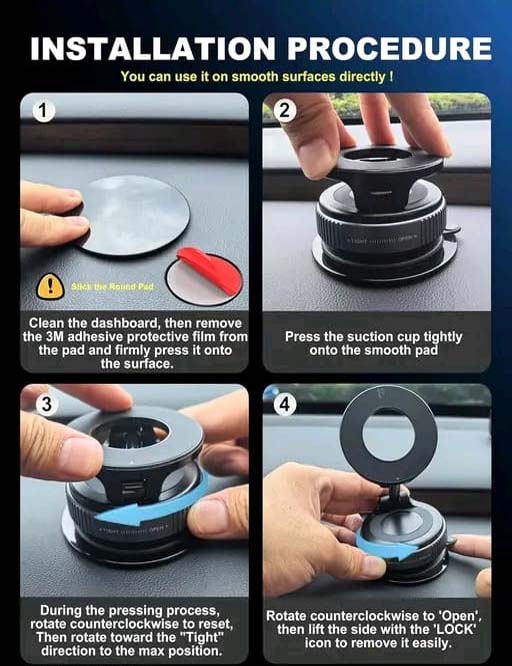 360° Universal Magnetic Mobile Holder