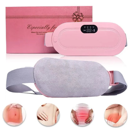 Period Cramps Massager – Heating & Vibration Pain Relief Belt